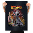 Back to the Middle-Earth - Prints Posters RIPT Apparel 18x24 / Black