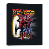 Back to the Multiverse - Best Seller - Canvas Wraps Canvas Wraps RIPT Apparel 16x20 / Black