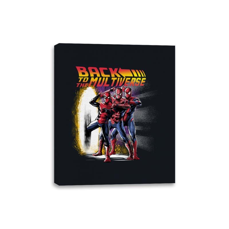 Back to the Multiverse - Best Seller - Canvas Wraps Canvas Wraps RIPT Apparel 8x10 / Black