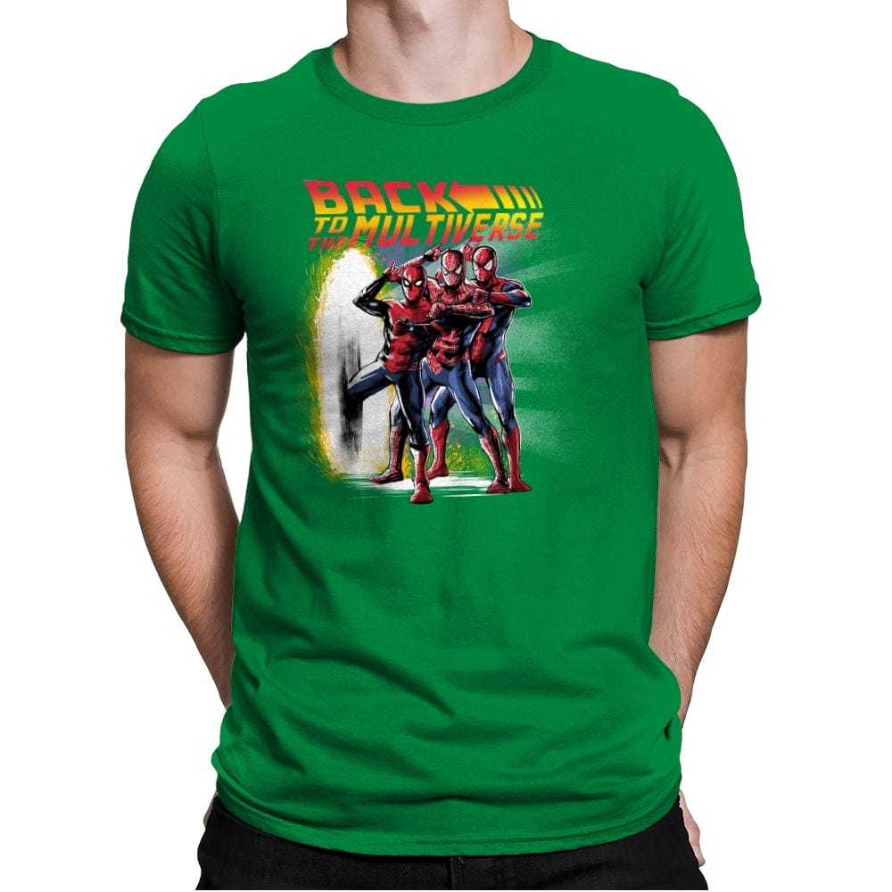 Back to the Multiverse - Best Seller - Mens Premium T-Shirts RIPT Apparel Small / Kelly
