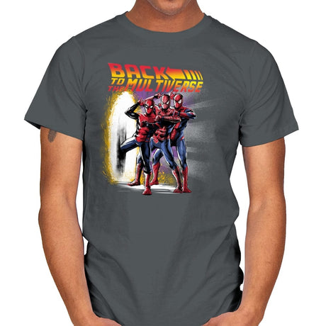 Back to the Multiverse - Best Seller - Mens T-Shirts RIPT Apparel Small / Charcoal