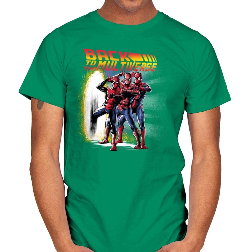 Back to the Multiverse - Best Seller - Mens T-Shirts RIPT Apparel Small / Kelly