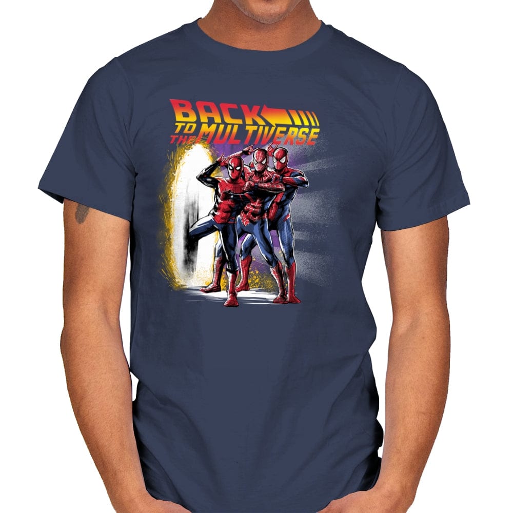 Back to the Multiverse - Best Seller - Mens T-Shirts RIPT Apparel Small / Navy