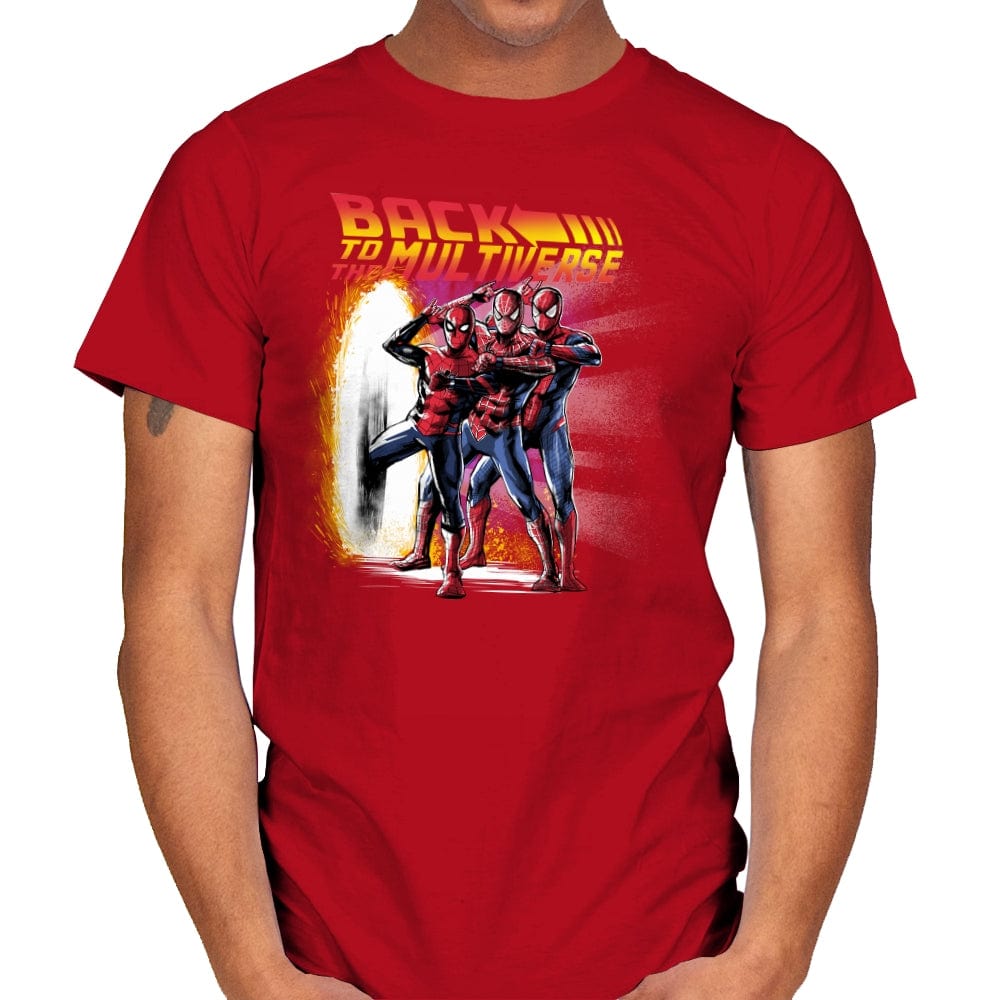 Back to the Multiverse - Best Seller - Mens T-Shirts RIPT Apparel Small / Red