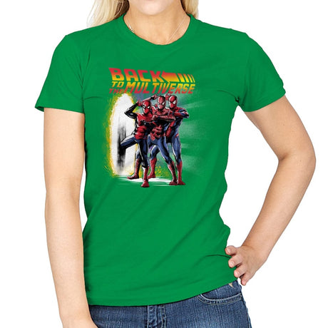 Back to the Multiverse - Best Seller - Womens T-Shirts RIPT Apparel Small / Irish Green