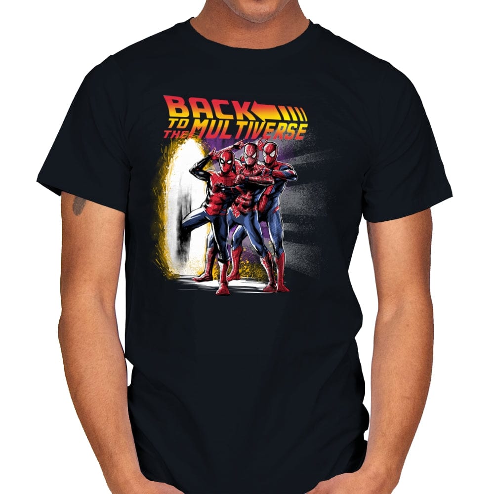 Back to the Multiverse - Mens T-Shirts RIPT Apparel Small / Black