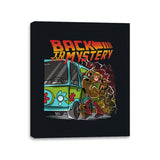 Back to the Mystery - Canvas Wraps Canvas Wraps RIPT Apparel 11x14 / Black