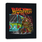 Back to the Mystery - Canvas Wraps Canvas Wraps RIPT Apparel 16x20 / Black