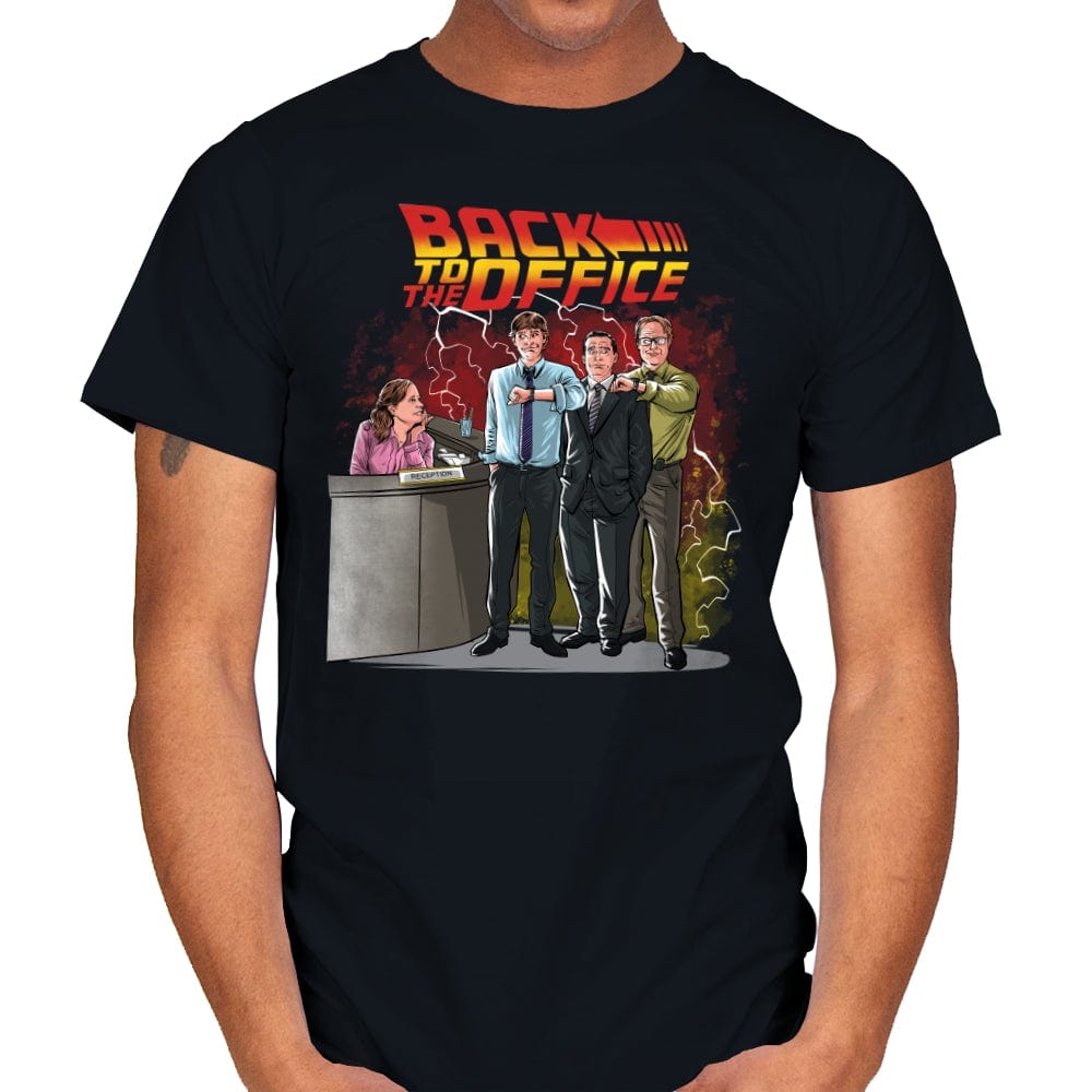 Back to the Office - Mens T-Shirts RIPT Apparel Small / Black