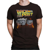 Back To The Past - Raffitees - Mens Premium T-Shirts RIPT Apparel Small / Dark Chocolate