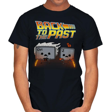 Back To The Past - Raffitees - Mens T-Shirts RIPT Apparel Small / Black