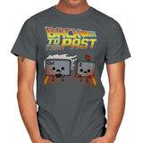 Back To The Past - Raffitees - Mens T-Shirts RIPT Apparel Small / Charcoal