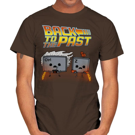 Back To The Past - Raffitees - Mens T-Shirts RIPT Apparel Small / Dark Chocolate