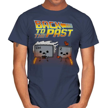 Back To The Past - Raffitees - Mens T-Shirts RIPT Apparel Small / Navy