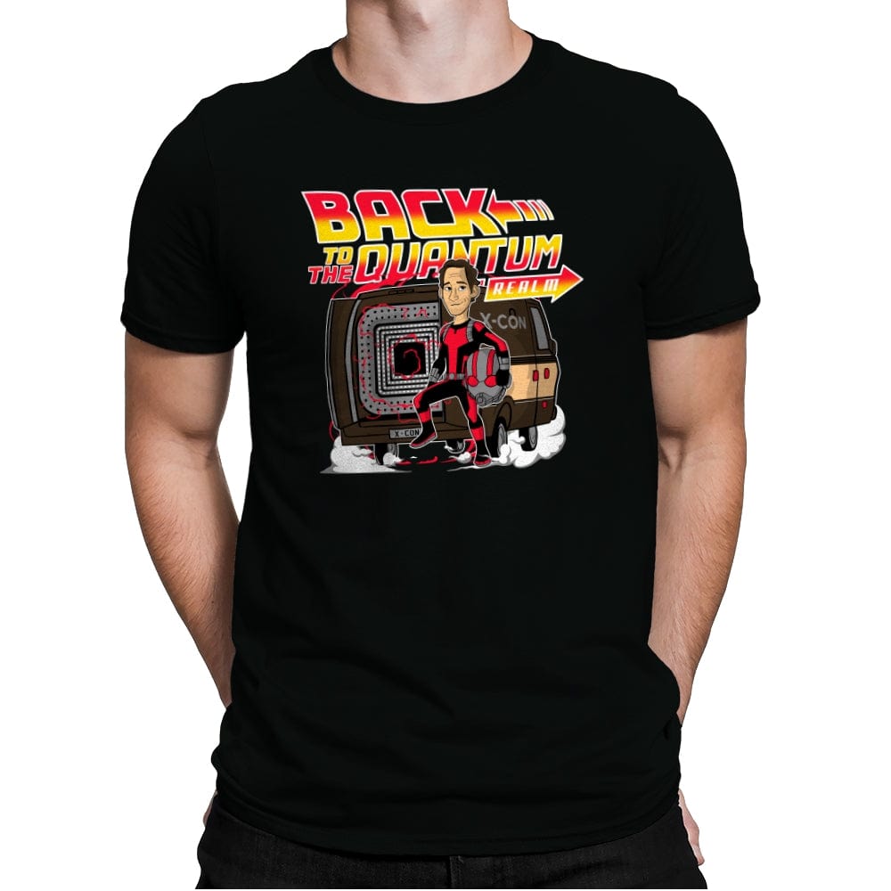 Back to the Quantum Realm - Mens Premium T-Shirts RIPT Apparel Small / Black
