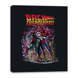 Back to the Spiderverse - Shirt Club - Canvas Wraps Canvas Wraps RIPT Apparel 16x20 / Black