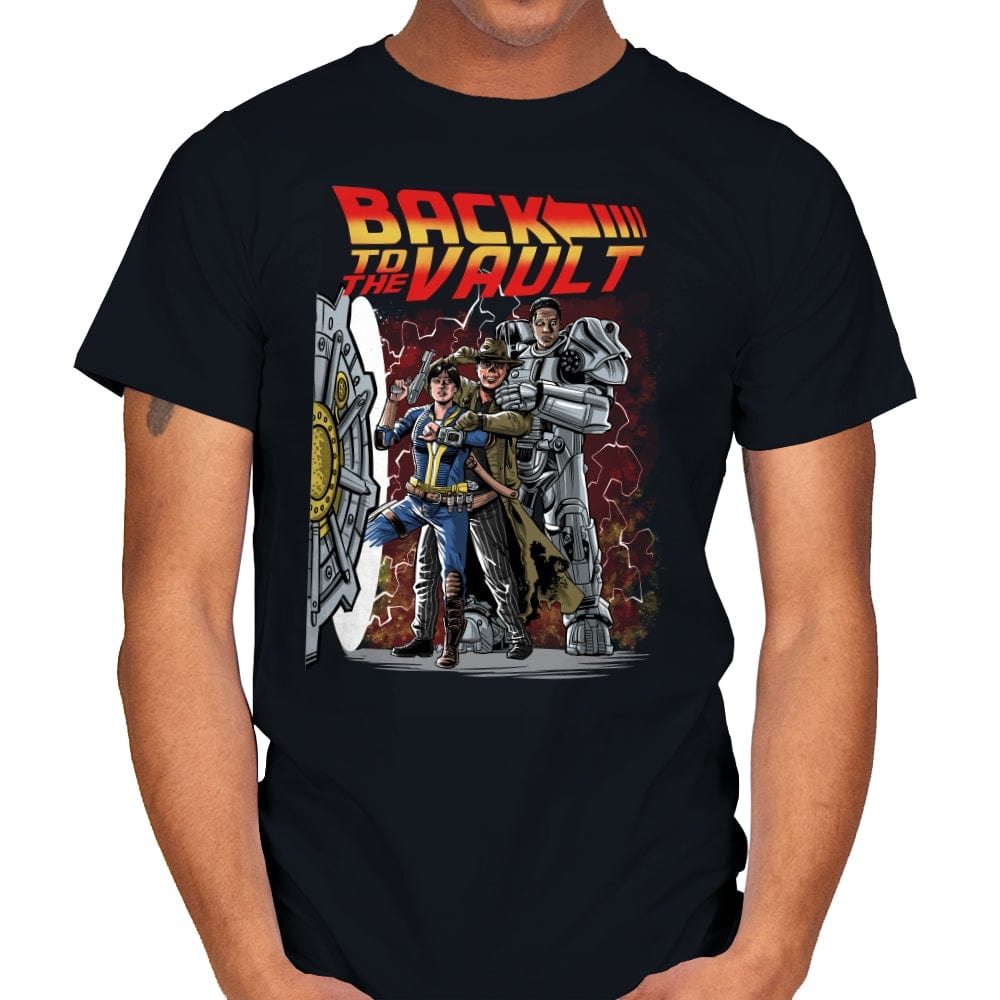 Back to the Vault - Mens T-Shirts RIPT Apparel Small / Black