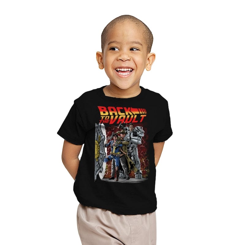 Back to the Vault - Youth T-Shirts RIPT Apparel X-small / Black