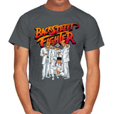 Backstreet Fighter - Mens T-Shirts RIPT Apparel Small / Charcoal