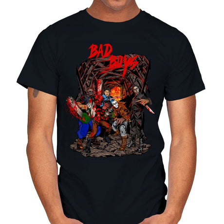 Bad Boys - Mens T-Shirts RIPT Apparel Small / Black