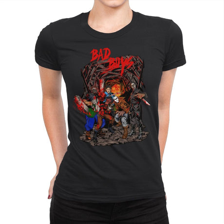 Bad Boys - Womens Premium T-Shirts RIPT Apparel Small / Black
