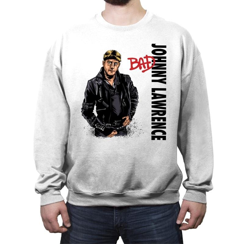Bad Cobra - Crew Neck Sweatshirt Crew Neck Sweatshirt RIPT Apparel Small / White