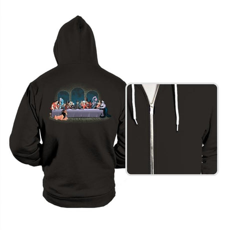 Bad Dinner - Hoodies Hoodies RIPT Apparel Small / Black
