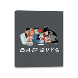 Bad Friends - Canvas Wraps Canvas Wraps RIPT Apparel 11x14 / Charcoal