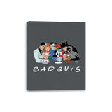 Bad Friends - Canvas Wraps Canvas Wraps RIPT Apparel 8x10 / Charcoal