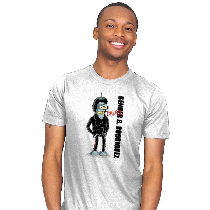 Badass - Mens T-Shirts RIPT Apparel Small / White