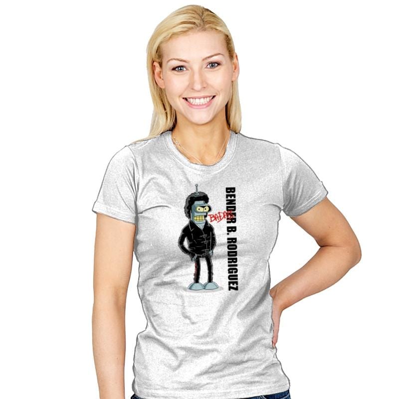 Badass - Womens T-Shirts RIPT Apparel Small / White
