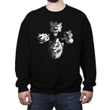 BadCat Rhapsody - Crew Neck Sweatshirt Crew Neck Sweatshirt RIPT Apparel