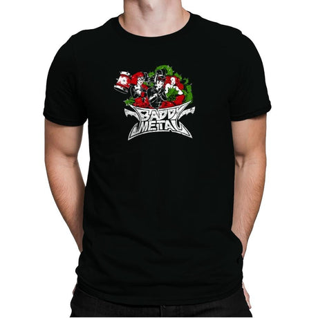 Baddy Metal Exclusive - Mens Premium T-Shirts RIPT Apparel Small / Black