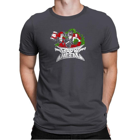 Baddy Metal Exclusive - Mens Premium T-Shirts RIPT Apparel Small / Heavy Metal