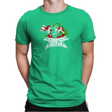 Baddy Metal Exclusive - Mens Premium T-Shirts RIPT Apparel Small / Kelly Green