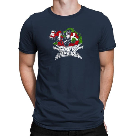 Baddy Metal Exclusive - Mens Premium T-Shirts RIPT Apparel Small / Midnight Navy