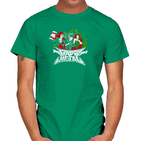 Baddy Metal Exclusive - Mens T-Shirts RIPT Apparel Small / Kelly Green