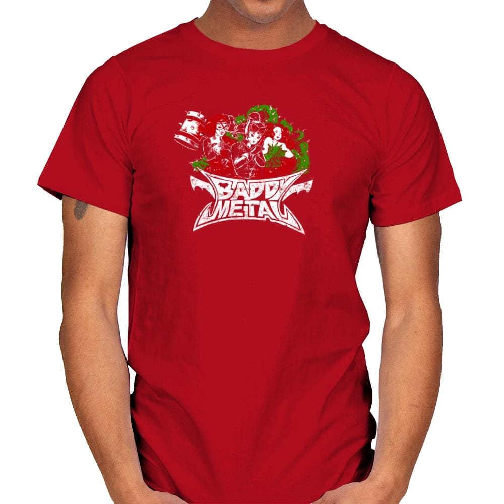 Baddy Metal Exclusive - Mens T-Shirts RIPT Apparel Small / Red