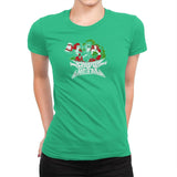 Baddy Metal Exclusive - Womens Premium T-Shirts RIPT Apparel Small / Kelly Green