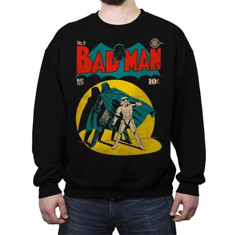 Badman - Crew Neck Sweatshirt Crew Neck Sweatshirt RIPT Apparel