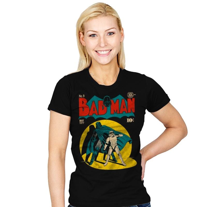 Badman - Womens T-Shirts RIPT Apparel Small / Black