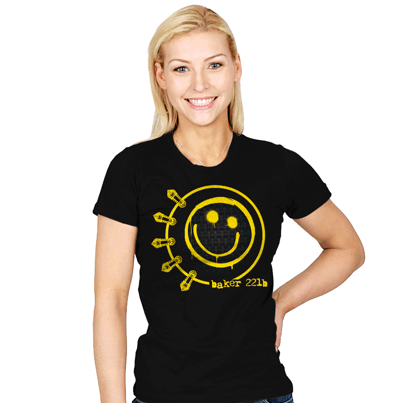 Baker 221b - Womens T-Shirts RIPT Apparel