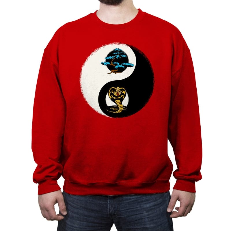 Balance Dojo - Crew Neck Sweatshirt Crew Neck Sweatshirt RIPT Apparel Small / Red