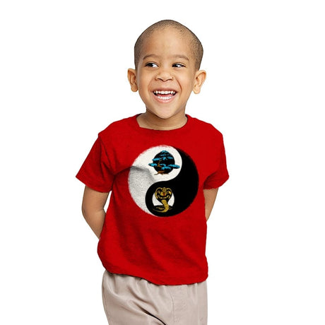 Balance Dojo - Youth T-Shirts RIPT Apparel X-small / Red