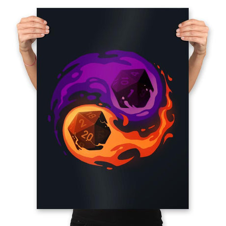 Balance Game - Prints Posters RIPT Apparel 18x24 / Black