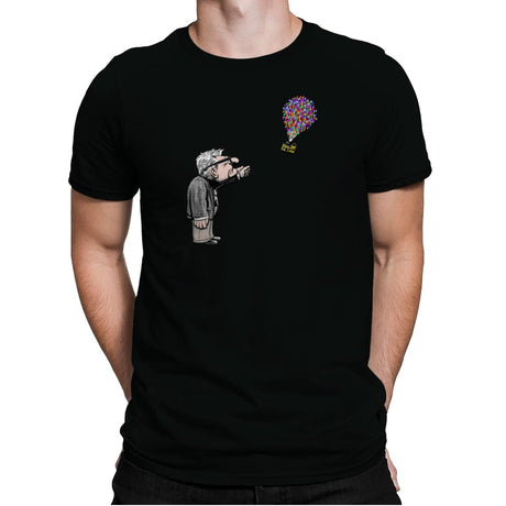 Balloon Carl - Mens Premium T-Shirts RIPT Apparel Small / Black
