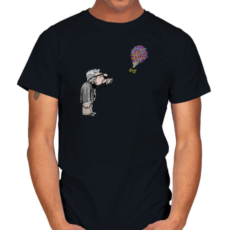 Balloon Carl - Mens T-Shirts RIPT Apparel Small / Black