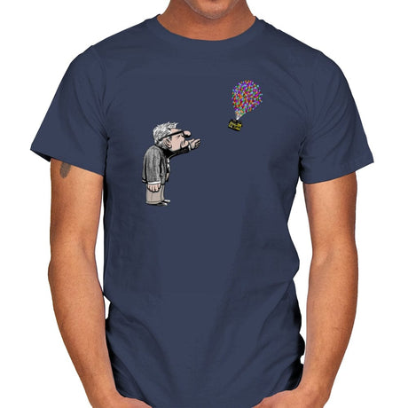 Balloon Carl - Mens T-Shirts RIPT Apparel Small / Navy