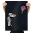 Balloon Carl - Prints Posters RIPT Apparel 18x24 / Black