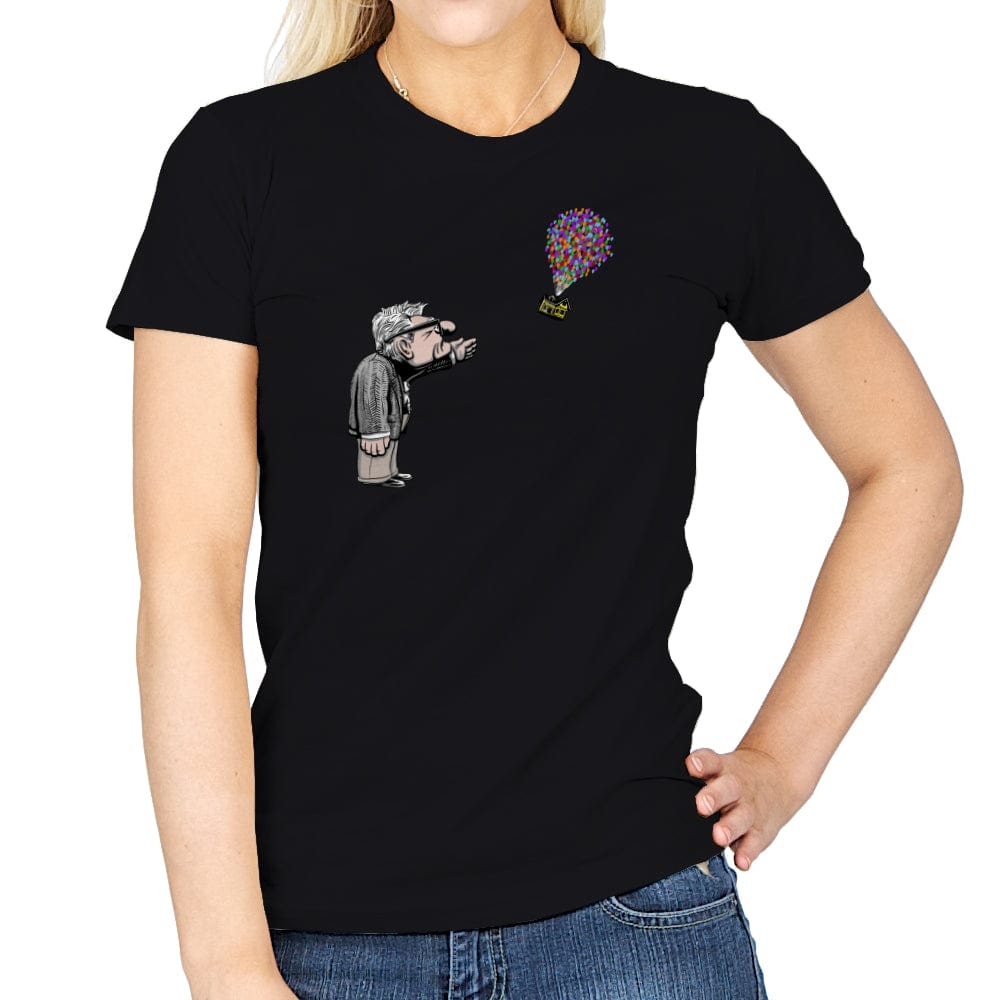 Balloon Carl - Womens T-Shirts RIPT Apparel Small / Black